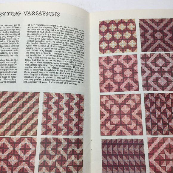 Log Cabin Quilts Bonnie Leman Judy Martin Pattern Instructions Designs Paperback - Picture 5 of 11